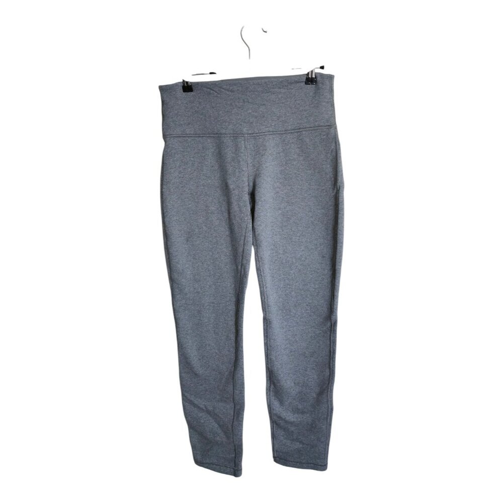 Lululemon Pants Womens 6 Gray High Rise Fleece Lined Leggings Athleisure